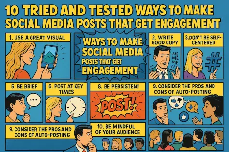 10 Tried and Tested Ways to Make Social Media Posts That Get Engagement