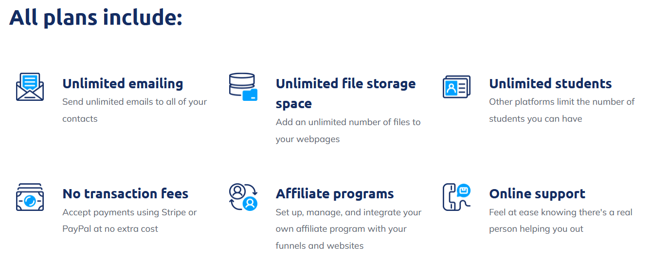 Systeme.io features overview