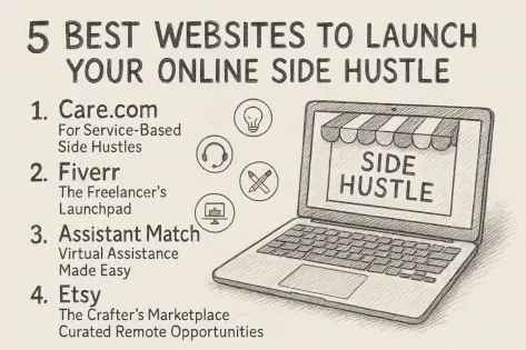 5 Best Websites to Launch Your Online Side Hustle