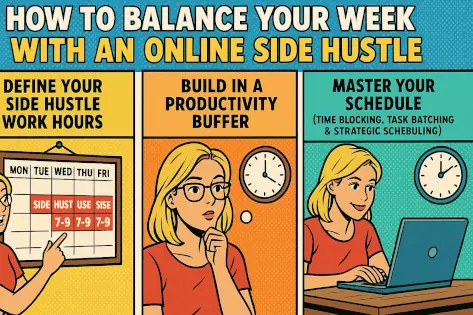 How to Balance Your Week with an Online Side Hustle