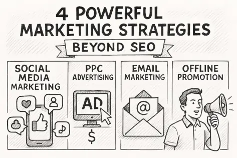 4 Powerful Marketing Strategies Beyond SEO