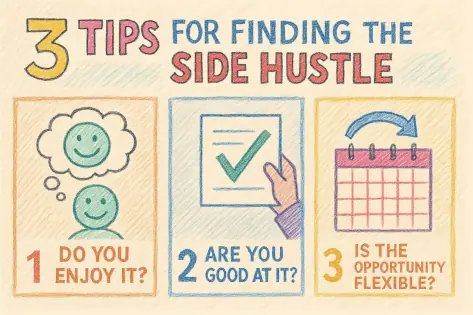 3 Tips for Finding the Perfect Side Hustle 💼✨